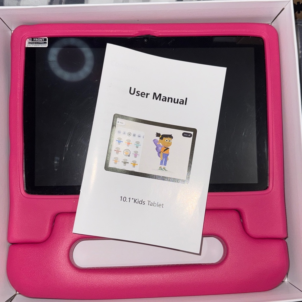 🎀 BRAND NEW “" Kids Tablet with Pink Case 800 HD Screen.
